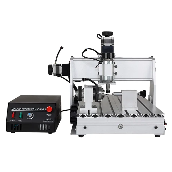 Hobby Desktop 4 Axis CNC 3040 Router - Mini Milling Machine with