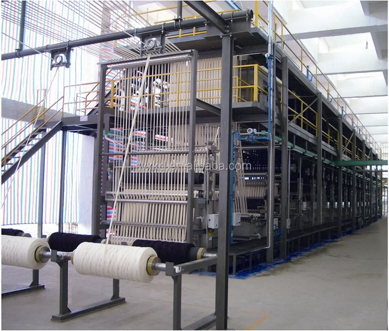 12 束,32 m/min,靛蓝绳纱染色机