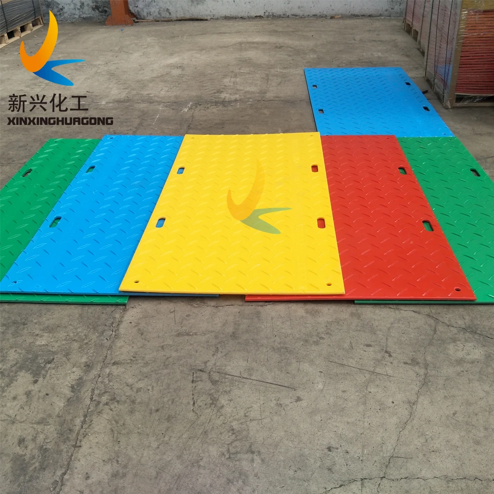 HDPE Polyethylene Driveway Jack Oil Drilling Rig Mats Heavy Duty