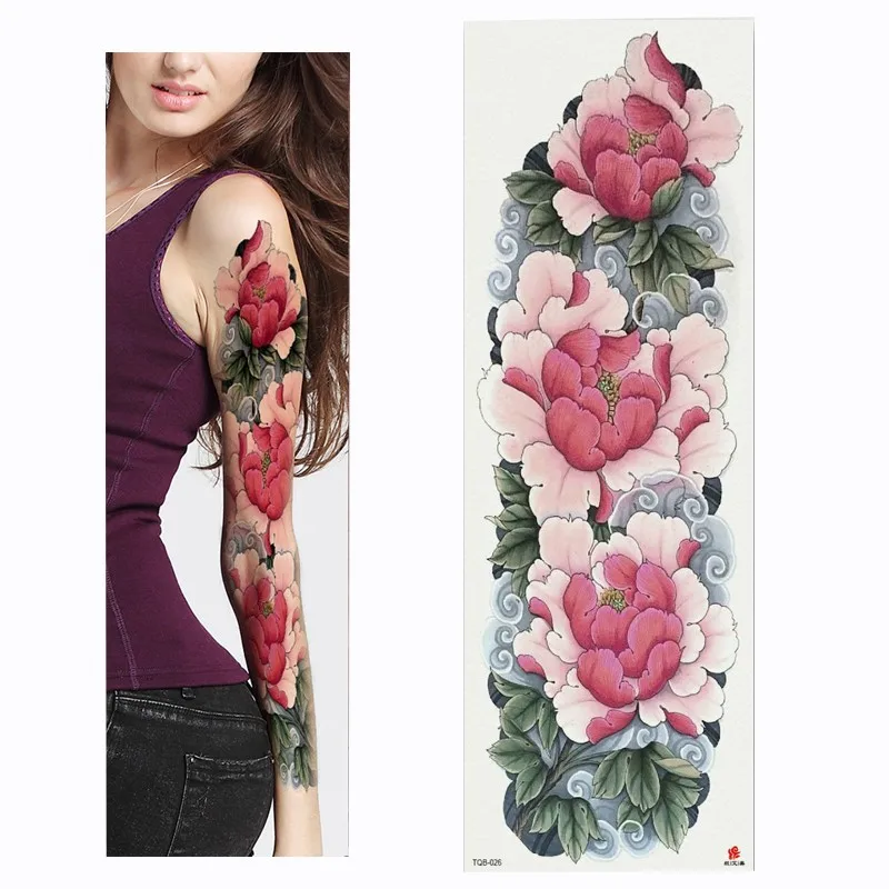 Quiki Large Arm Sleeve Tattoo Waterproof Temporary Tattoo Sticker Skull Angel Rose Lotus Men Full Flower Tatoo Buy Large Arm Sleeve Tattoo Waterproof Temporary Tattoo Sticker Skull Angel Rose Lotus Tattoo Men Arm