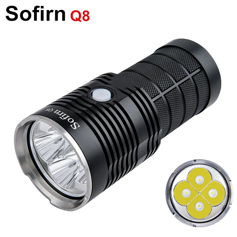 最新のQ8 4 * XPL HI 5000LM強力なLED懐中電灯18650 Q8 Original 5000 Lumen LED Flashlight - Durable & Efficient