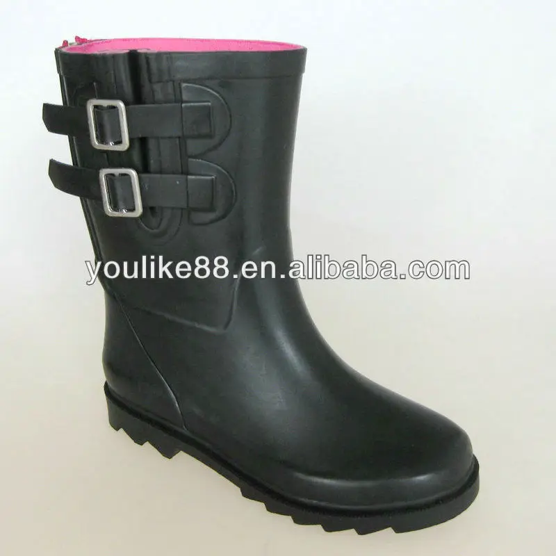Two buckle rubber boots Clearance