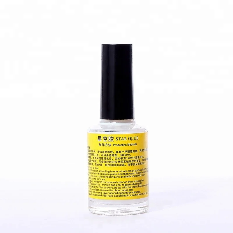 Eco-friendly Non Toxic Nail Star Glue Wholesale Price Nail Foil Glue Star Glue for Nail