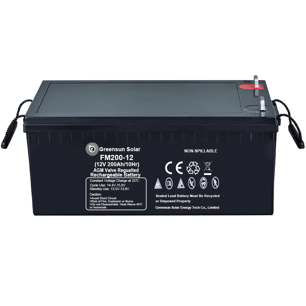 NPP 12V 200Ah AGM Deep Cycle Battery