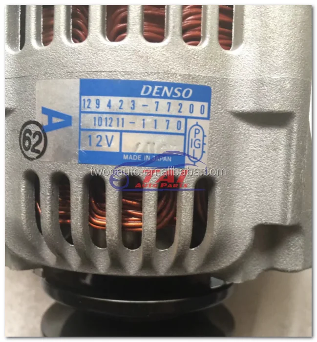 Купил генератор denso. Генератор Denso 12v 120a. 129423-77200 Генератор. Генератор Denso 12v 77200. Генератор Denso 12v cju75.