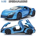 1 32 With Box Fast Furious 7 Mini Auto Metal Toys Cars Model Pull Back Car