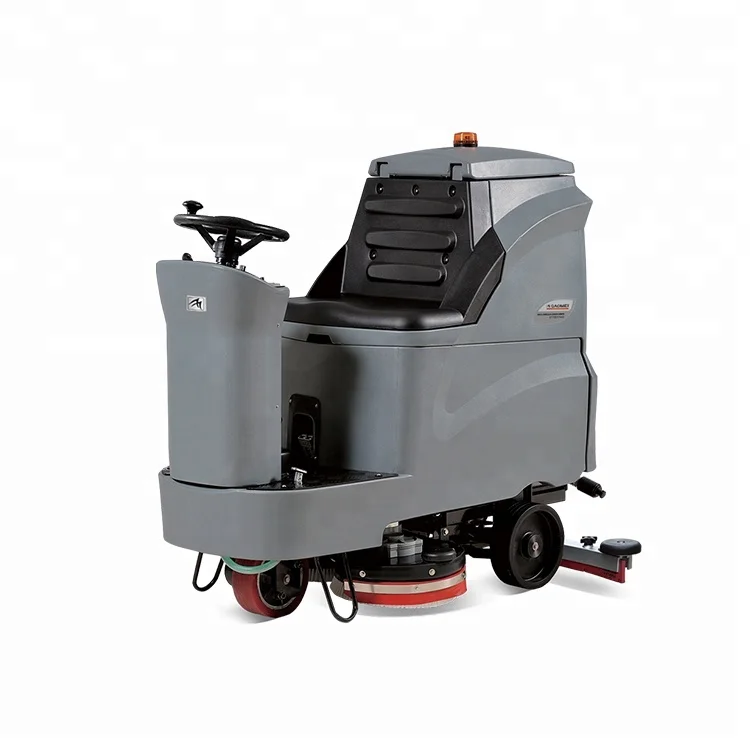 Gm110bt70 Auto Rideon Floor Tile Cleaning Machine With Dual Brush