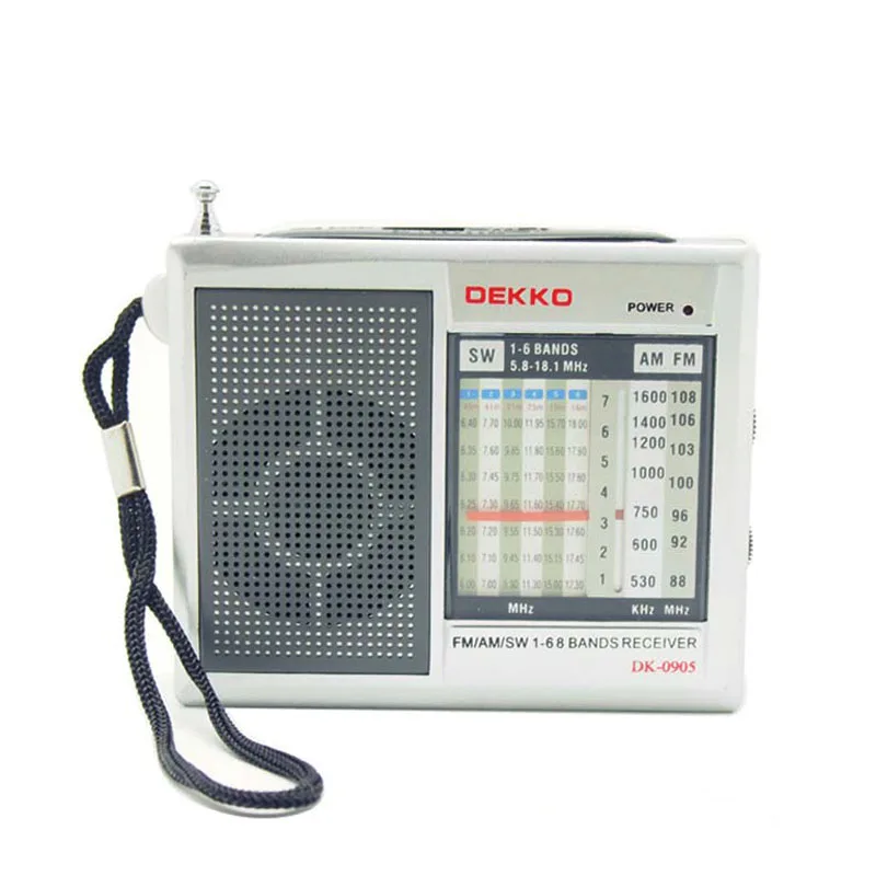 High Quality Multi Band Portable Shortwave Radio