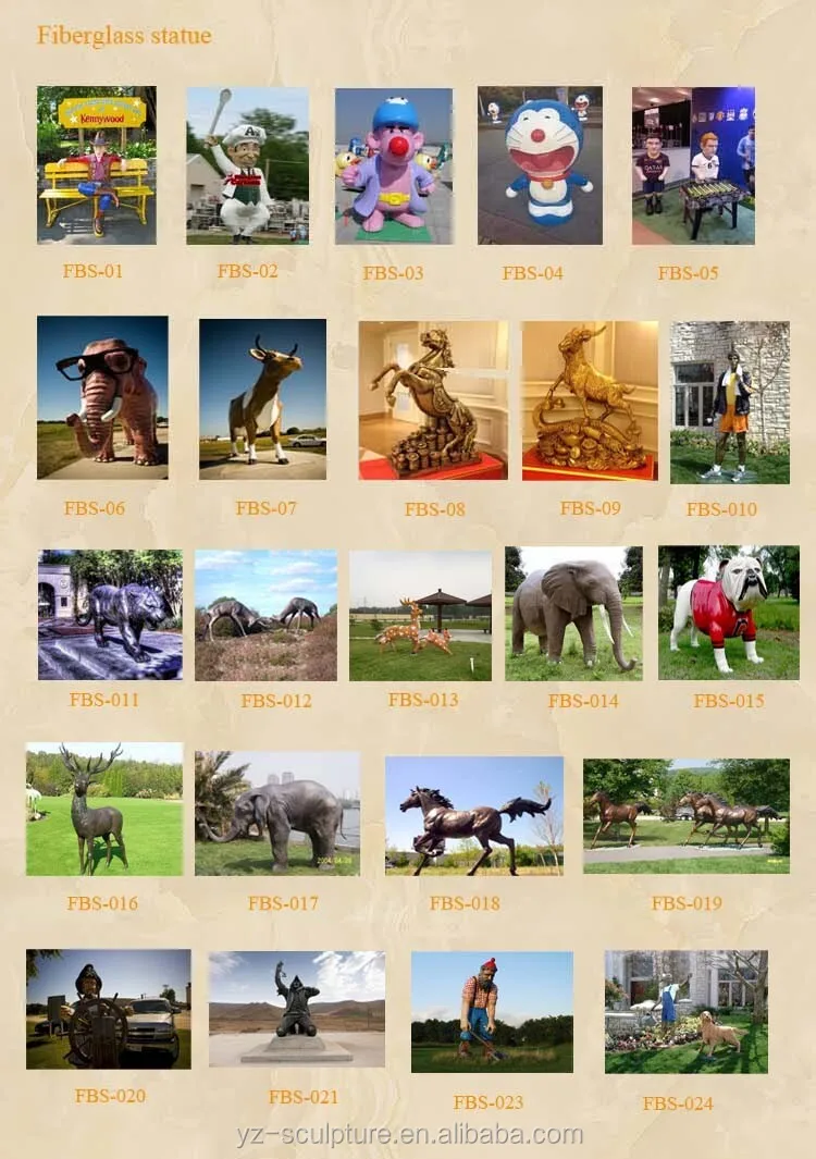 Outdoor Decoration Life Size Fiberglass Animals Horse For Garden Buy