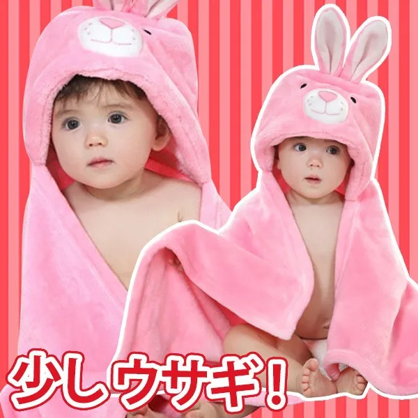 
 Новый прекрасный розовый кролик мягкая толстовка с капюшоном мыс KK364  