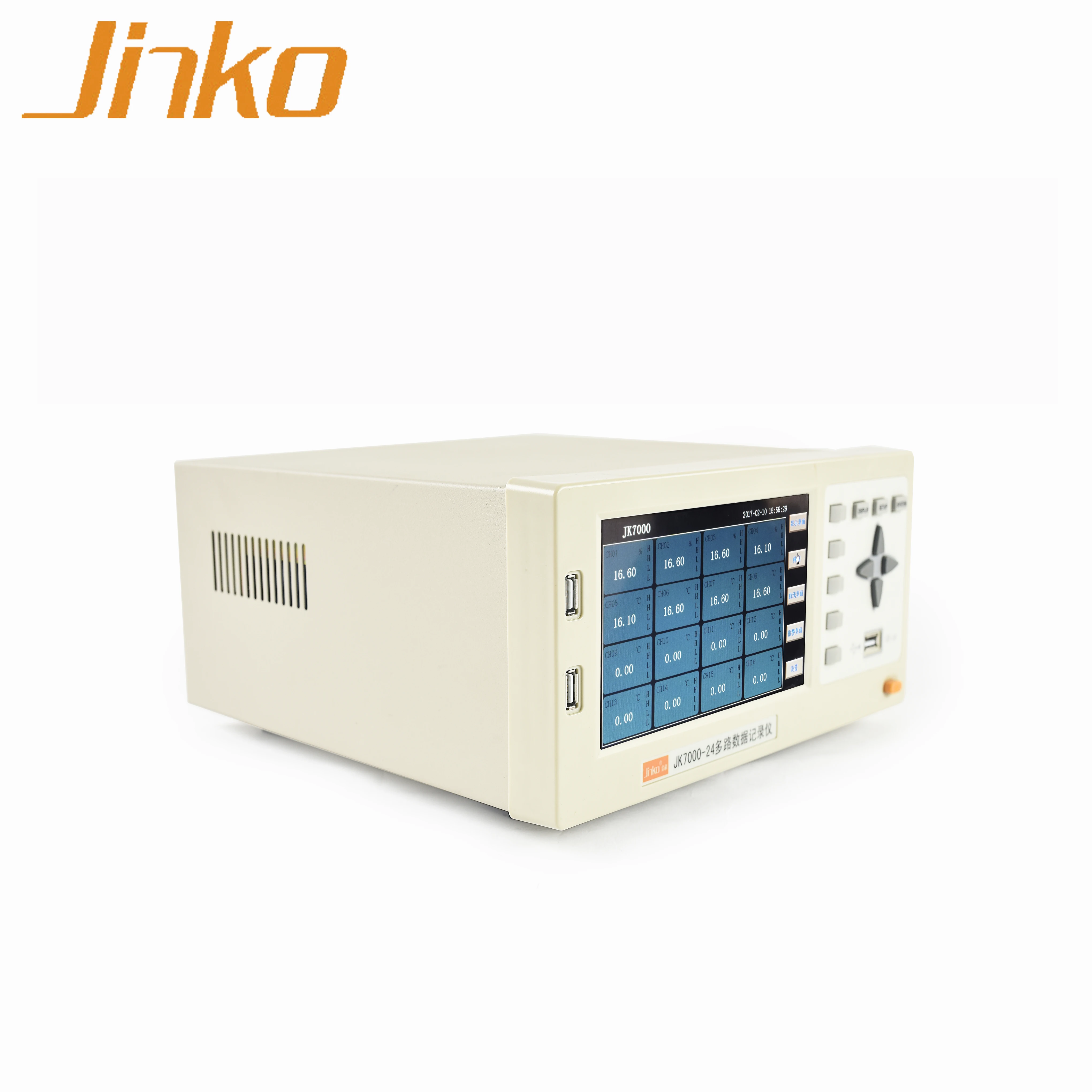 High Precision JK7000 Multichannel Data Recorder 80 Channel Temperature Humidity Pressure Data Logger