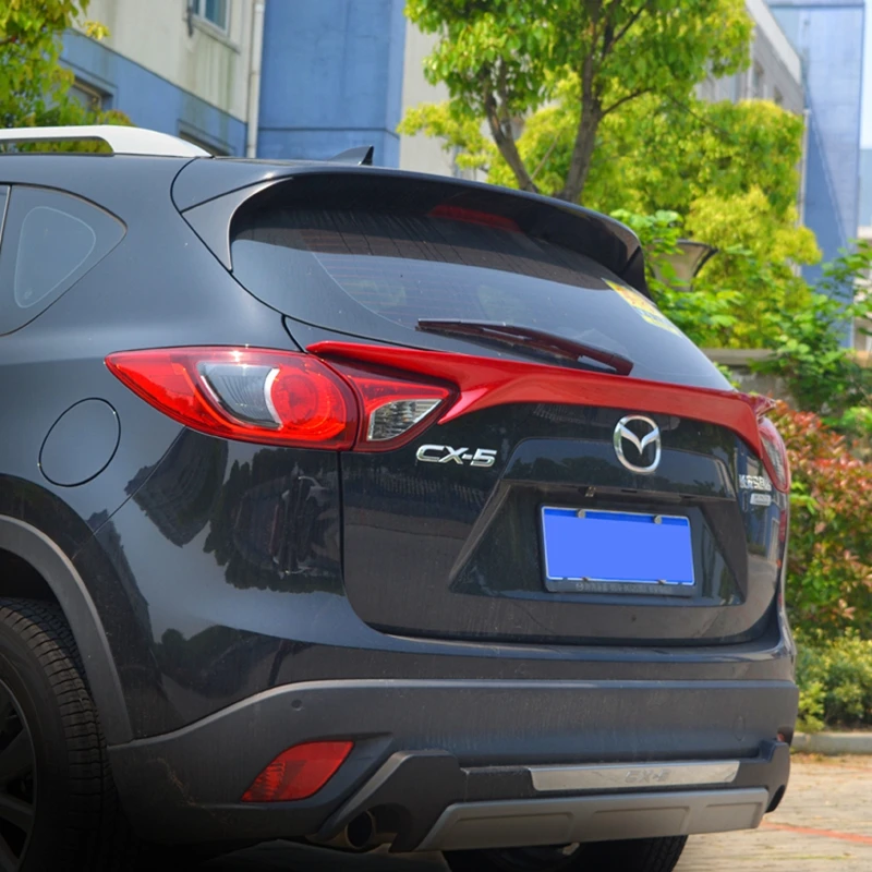 Abs Plastic Unpainted Primer Color Rear Wing Trunk Lip Spoiler Decoration For Mazda Cx 5 Cx5 12 13 14 15 16 Spoiler Buy Trunk Lip Spoiler Wing Spoiler Abs Plastic Spoiler Product On Alibaba Com