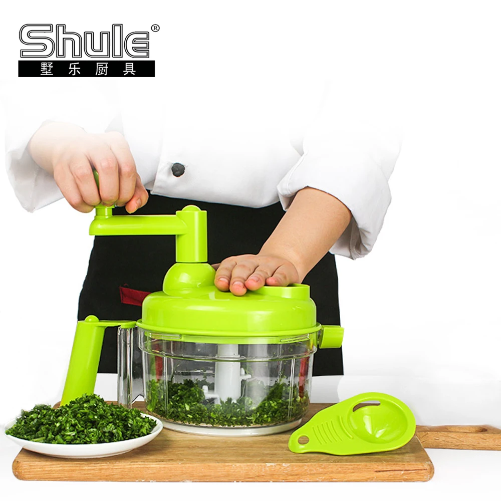 Ручная пластиковая машина для приготовления салатов для домашнего использования