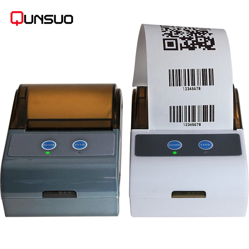 QS-5803 Stampante termica portatile per ricevute POS Bluetooth da