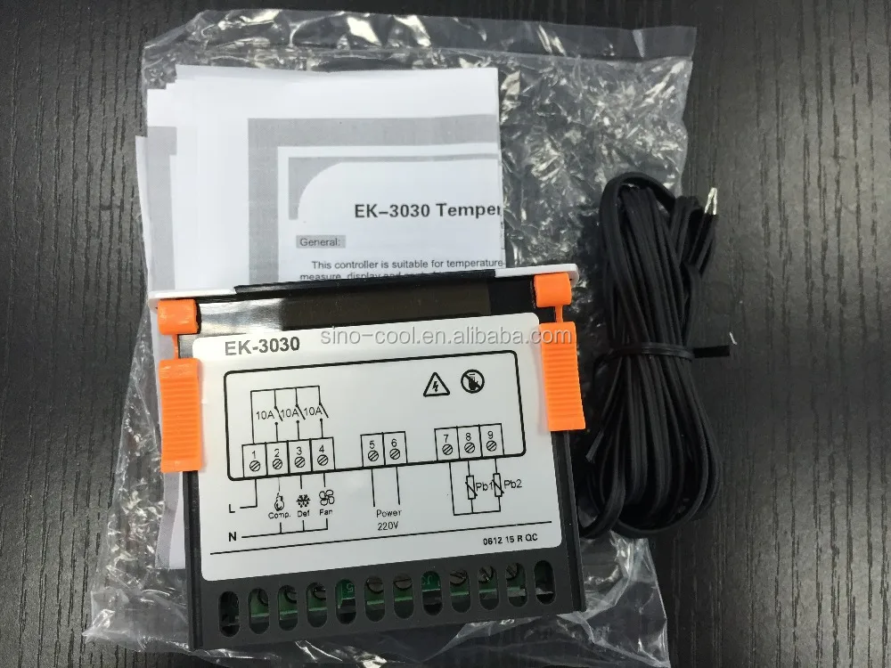 Цифровой термостат контроллер температуры цифровой регулятор температуры микрокомпьютера EK-3030