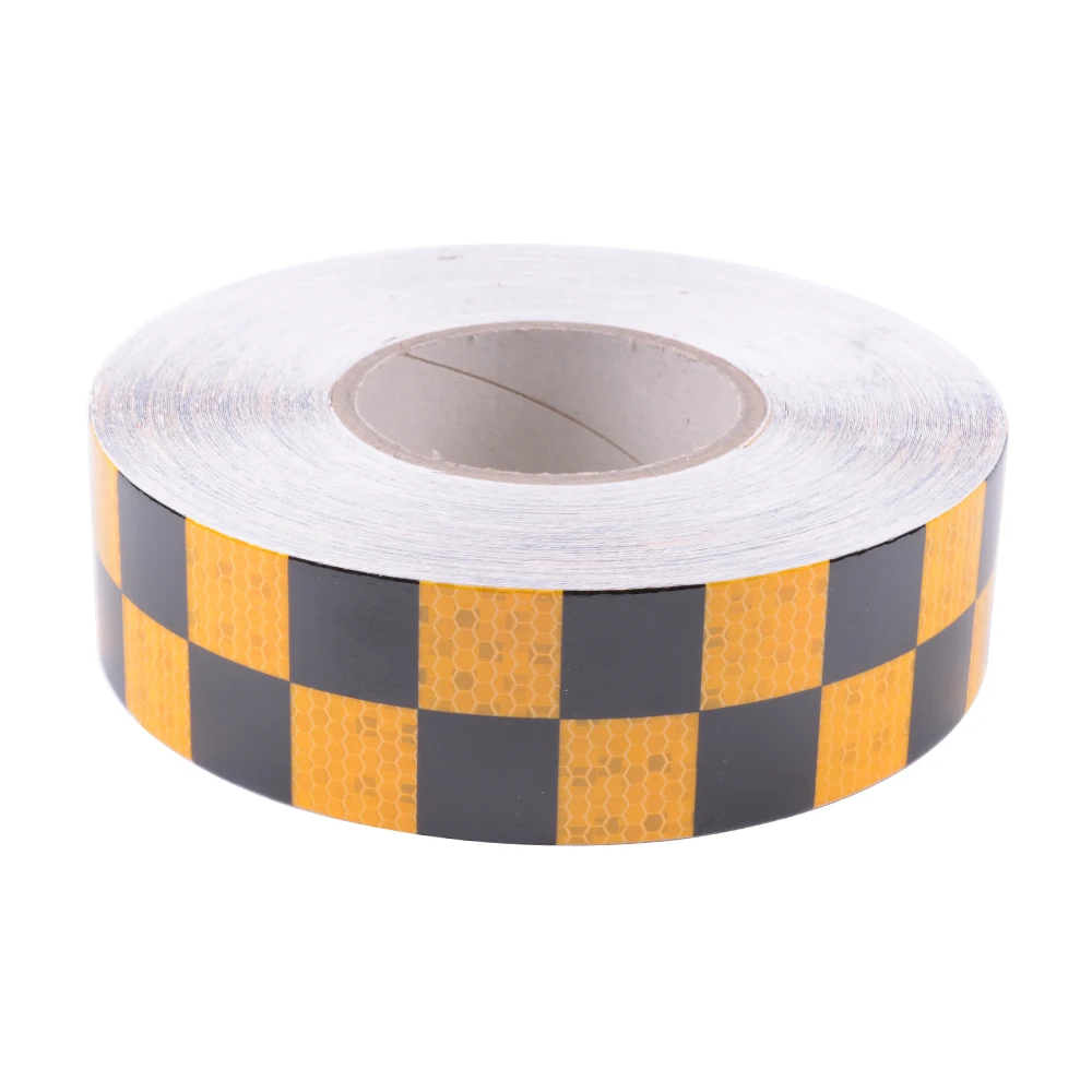 High Visibility Blue/white Checkered Reflective Tape For Traffic Signs ...