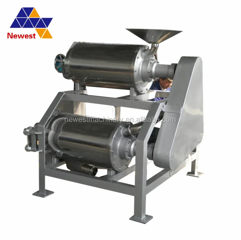 Low Price Tomato mango Pulp Machine ,double Drum mango Peeling Corer Machine ,fruit Pulper Machinery
