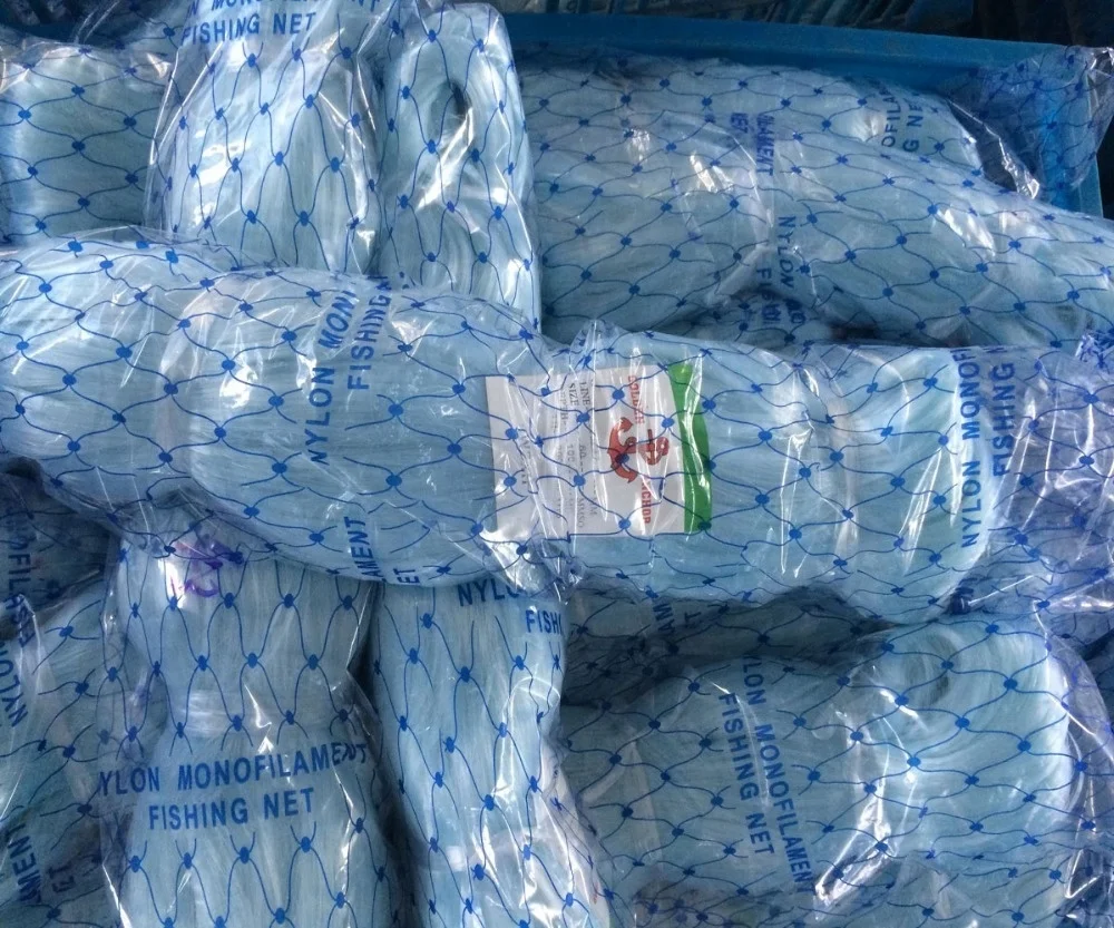 High Quality Fishing Nets Price Golden Anchor Nylon Monofilament Fish Net  for Sale WZXH