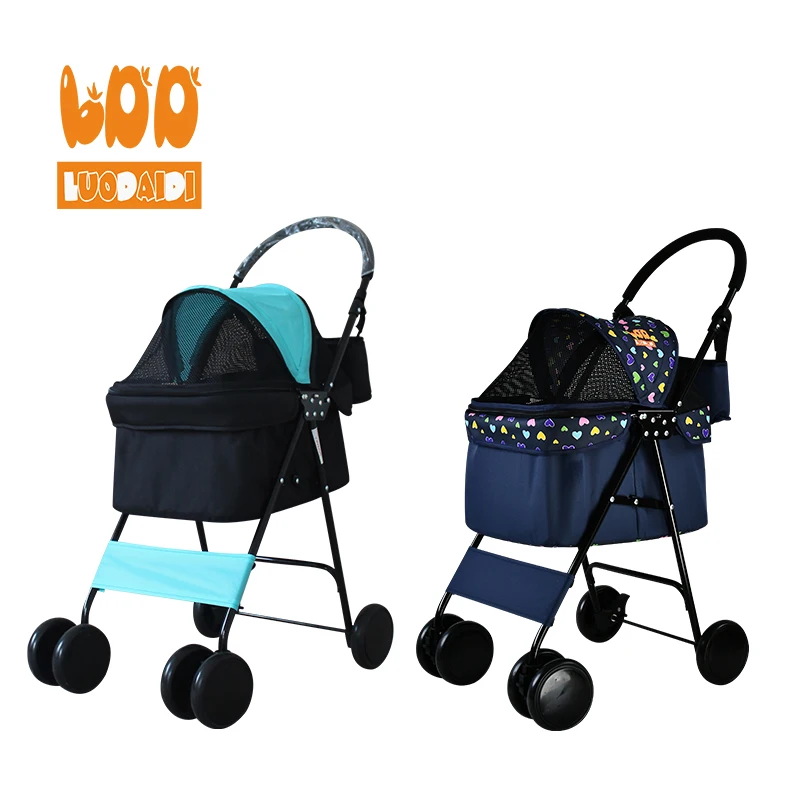 Argos Pet Pram 4 Wheels Dog Strollers 