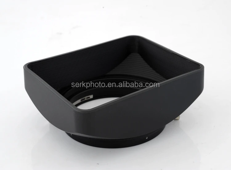 New square 77mm Lens Hood with Lens Cap for DV Camcorders