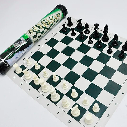 
 Высококачественный пластиковый Шахматный набор, садовая игра, большой коврик для комнатных и уличных настольных игр  