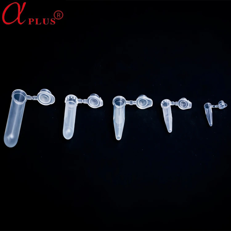 Медицинские лабораторные одноразовые пластиковые пробирки с винтовой крышкой