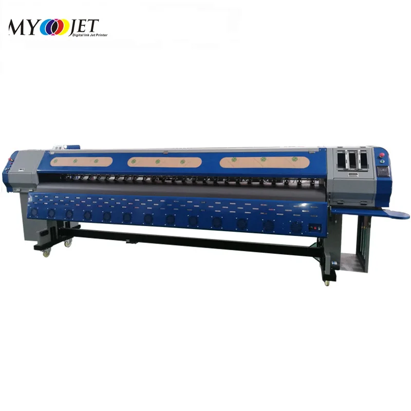 New Digital Flex Banner Printing Machine Spectra Starfire Wide Format Solvent Printer for Advertising