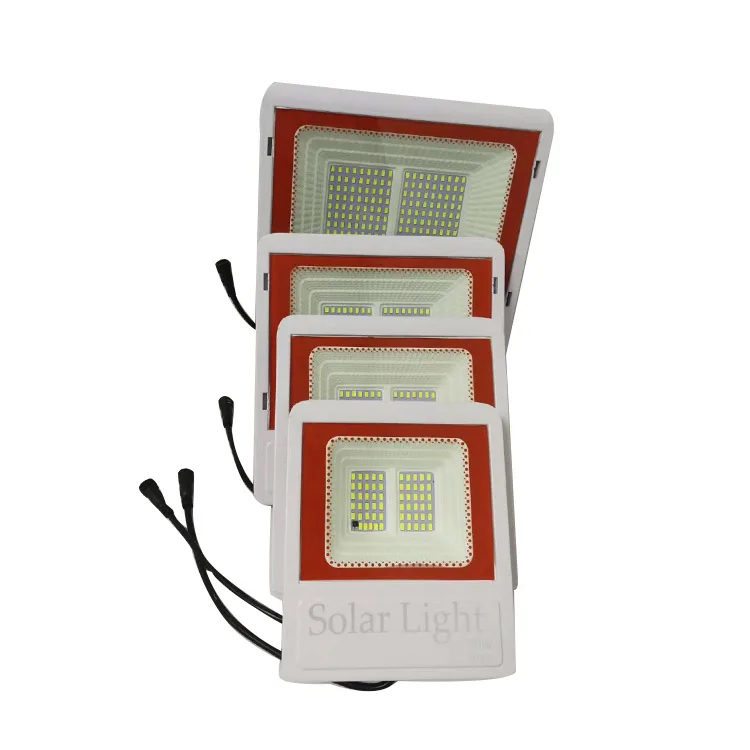 custom all in one garden Smart led ip67 waterproof power panel 150watt outdoor solar Flood Light