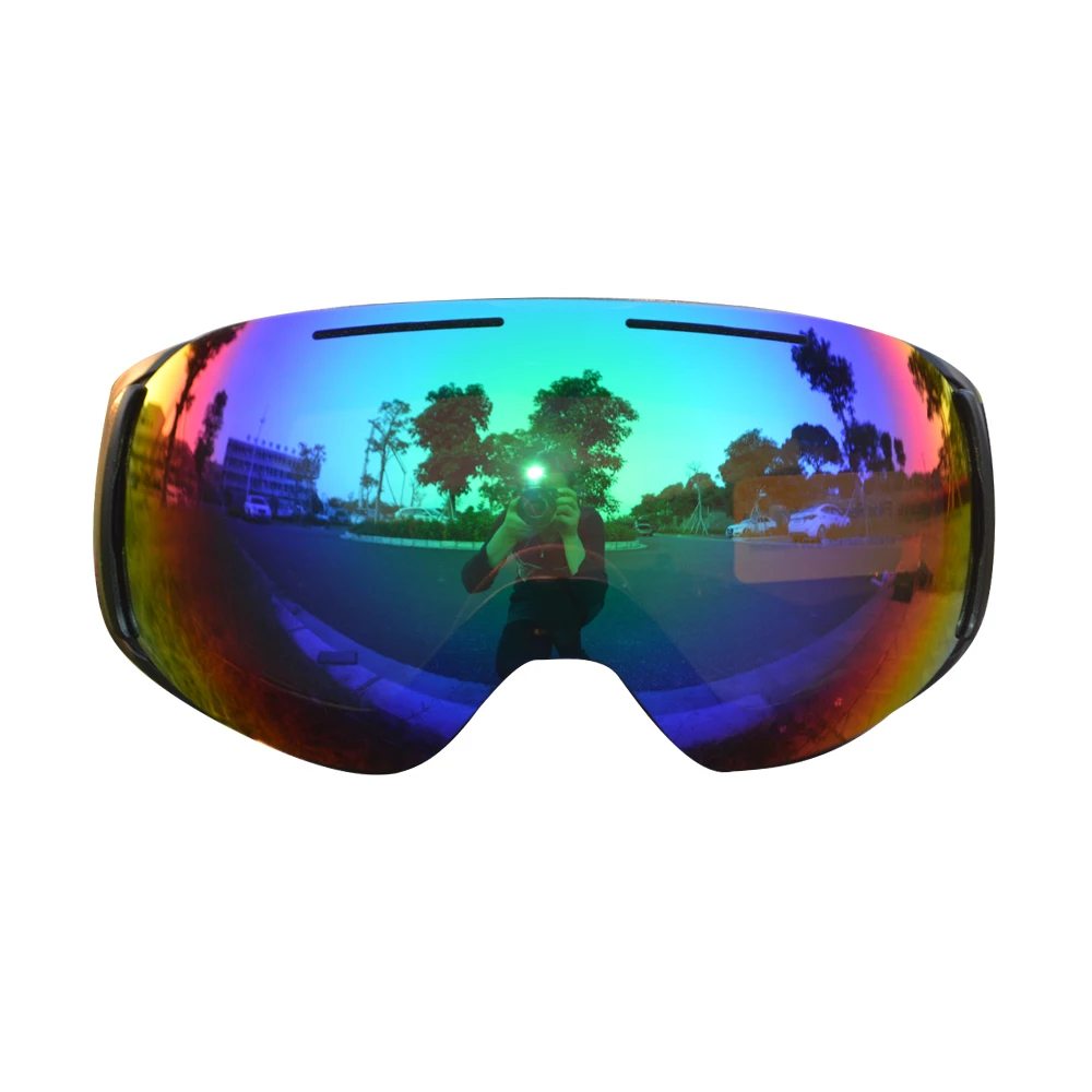 2022 изготовленные на заказ китайские противотуманные Магнитные очки для сноуборда снега