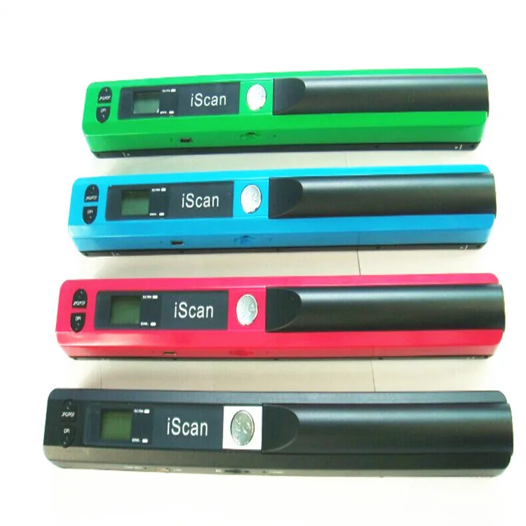 iScan Handheld Portable Scanner 900 DPI A4 Document Scanner Color Scanning