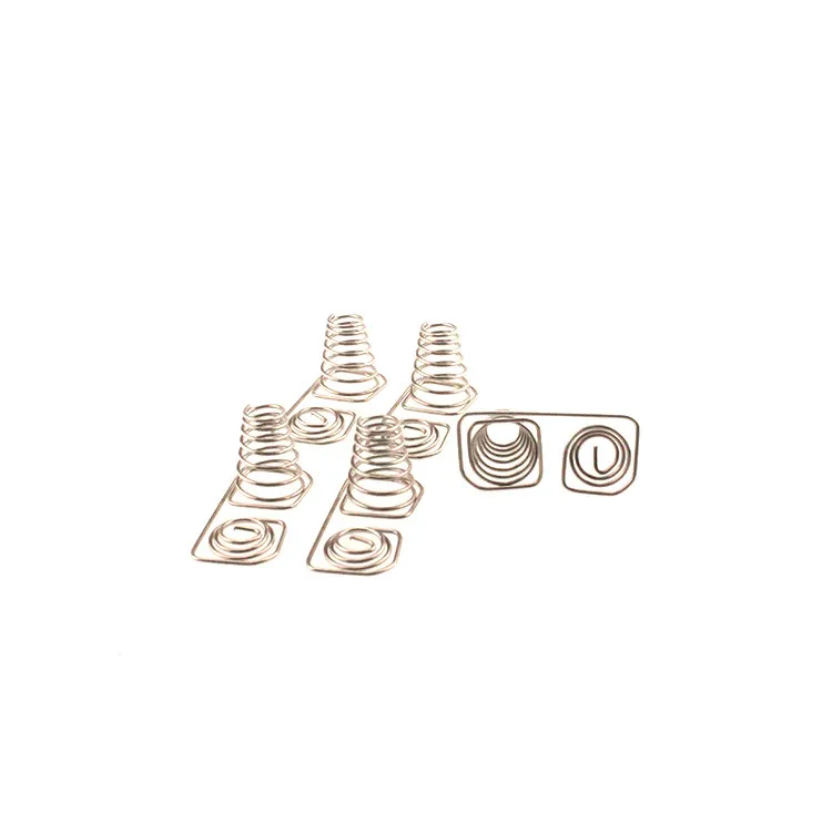 Hengsheng Customized AAA Compression Battery Spring Positive and Negative Contact Plate Holder 2mm Spade Connect Terminal