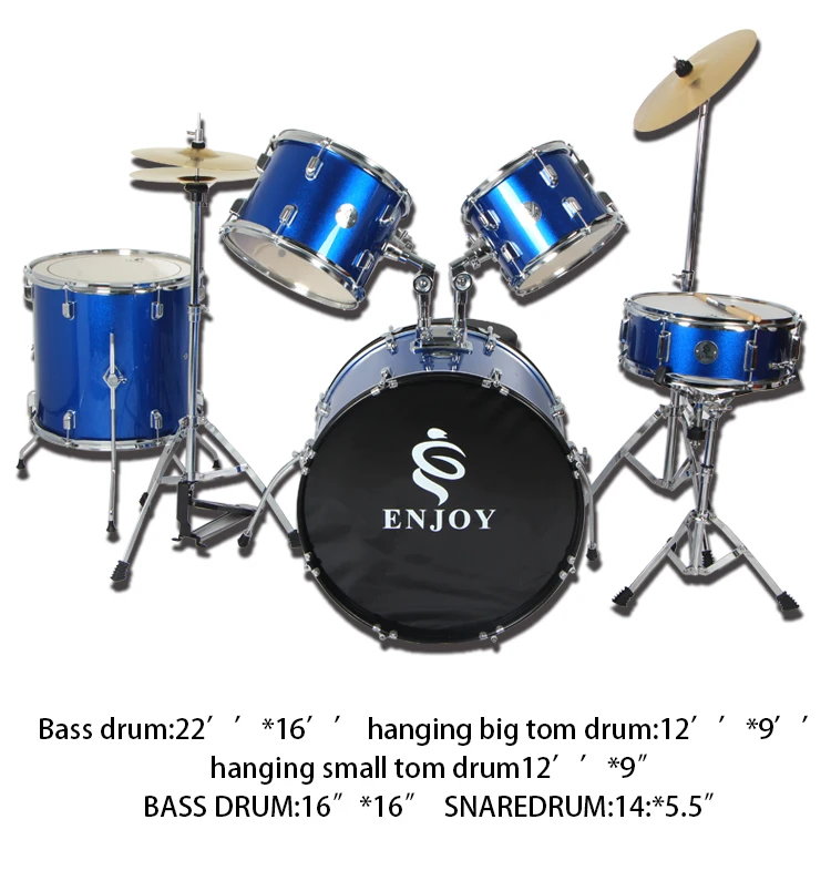 Wholesale Good Quality Drum Set Percussion Instruments Full Drum Set