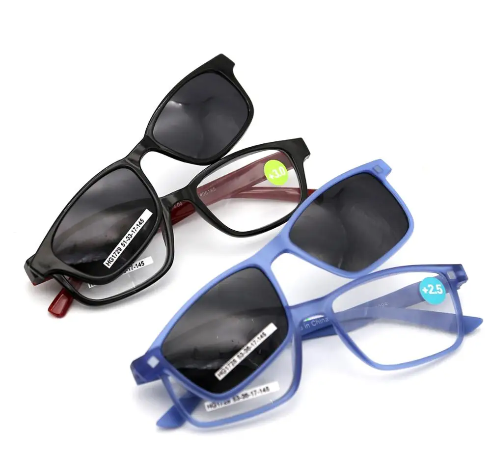 2 In 1 Reading Glasses New Arrival Slim Reading Glasses,Clip On Reading Eyeglasses 2023