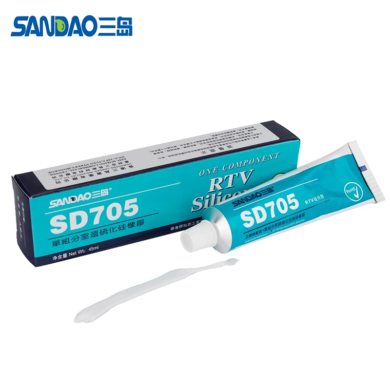 Sd704 One Component Rtv Silicone Rubber View Pcb Epoxy Adhesive Sandao Product Details From Huizhou Sandao New Material Co Ltd On Alibaba Com