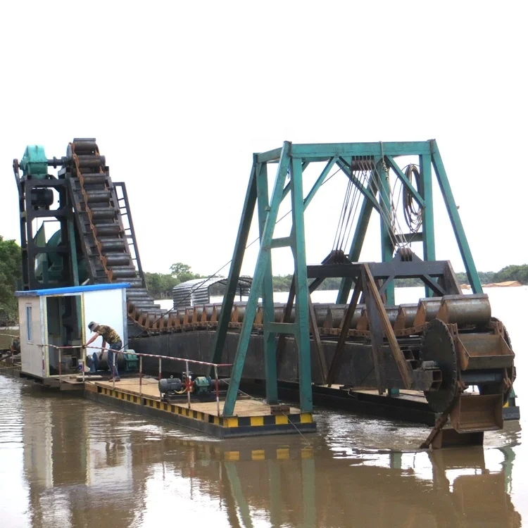 SINOLINKING Gold Dredging Ship Gold Mining Boat for Sale