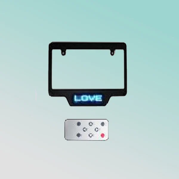 12v 7x23pixel Blue Single Color Japanese Moving Scrolling Led License