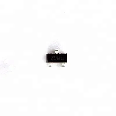 25 Diodes Zener BZX84C10-DIO64 - 0,3W 10V ±5% - SMD SOT23 - En Rouleau/Bande - 7