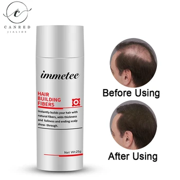 GMPC Professional Keratin Hair Loss Treatment Hair Building Fibers powder with fiber hold spray