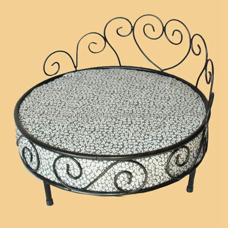 metal dog bed