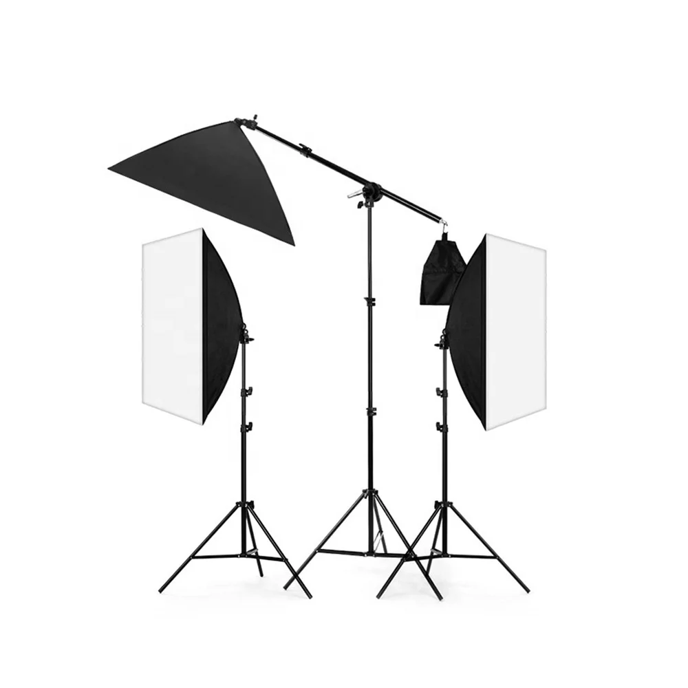 Full Studio Background Lighting Kit Photo Studio Background Cloth For