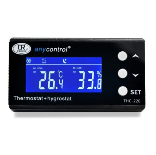 RINGDER THC-220 Digital Thermostat with Humidity Control for Sale