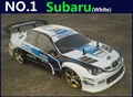 1 10 RC Car High Speed Racing Car 2 4G Subaru 4 Wheel Drive Radio Control