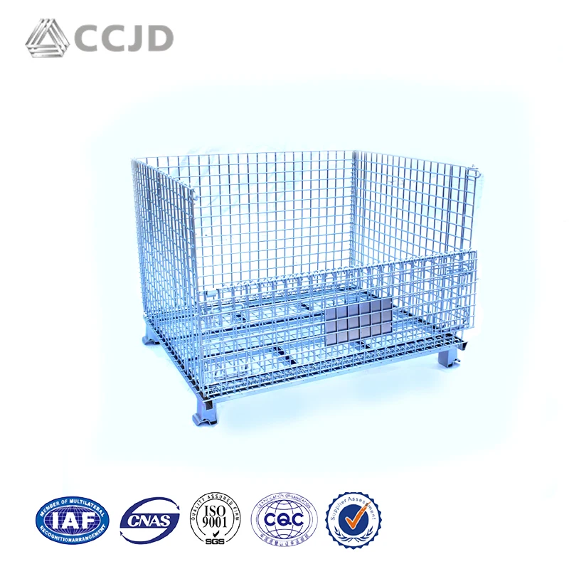 
Клетка из нержавеющей стали, клетка для поддонов для запирающегося хранения, клетка с колесами, сетчатая корзина с крышкой 