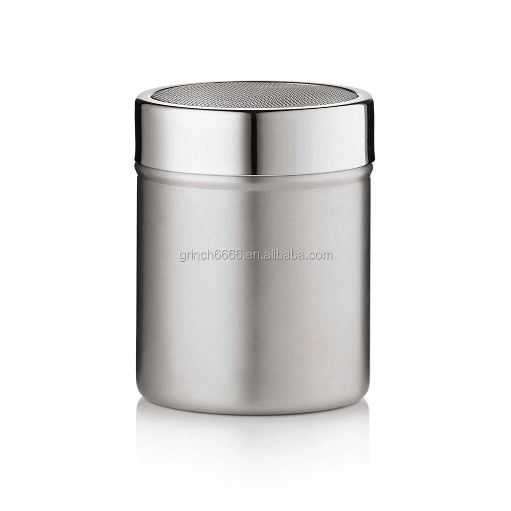 Stainless Steel Chocolate Sugar Shaker Coffee Dusters Cocoa Powder Cin –  Ambassadors Coffee Co.