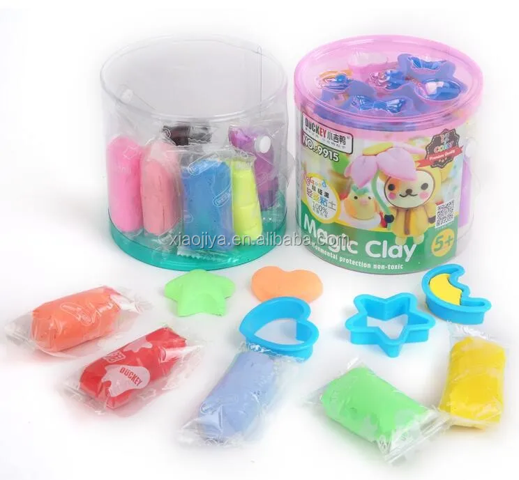 Оптовая торговля китая популярные 12 цвет волшебный свет глины для детей