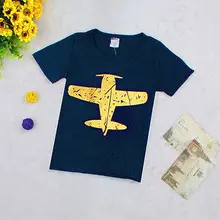Summer 2016 Kids Boy Fashion T shirt Tee Children Summer Causal Short Sleeve Cotton Tops 1