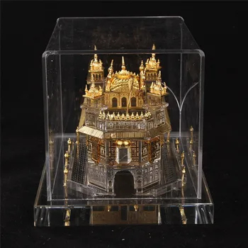 Buy GOLDEN TEMPLE , AMRITSAR MODEL ( MULTICOLOR LIGHTS )LARGE ( 12 IN X 12  IN X 12 IN) - (SHOWPIECE,COLLECTIBLES,GIFT ITEMS,DECORATION PIECE  ,SOUVENIR,TABLE /HOME/OFFICE DECORATION ITEM, RELIGIOUS ITEM) BY GM TRADERS