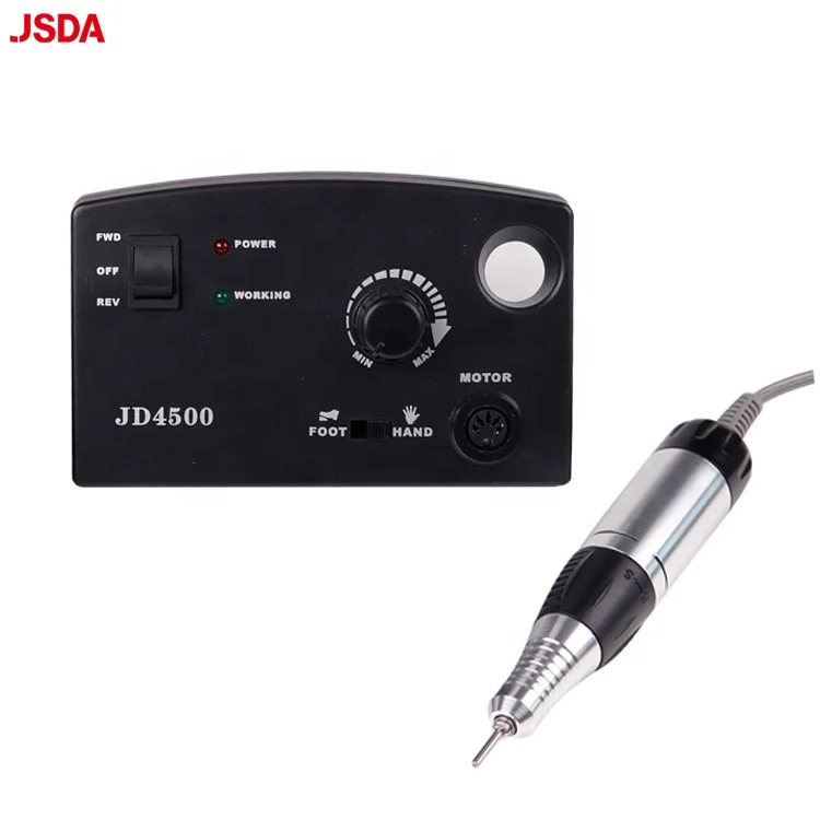 High Quality Electric Nail Drill for JSDA JD4500 Household Nail Polisher Made of Durable Plastic