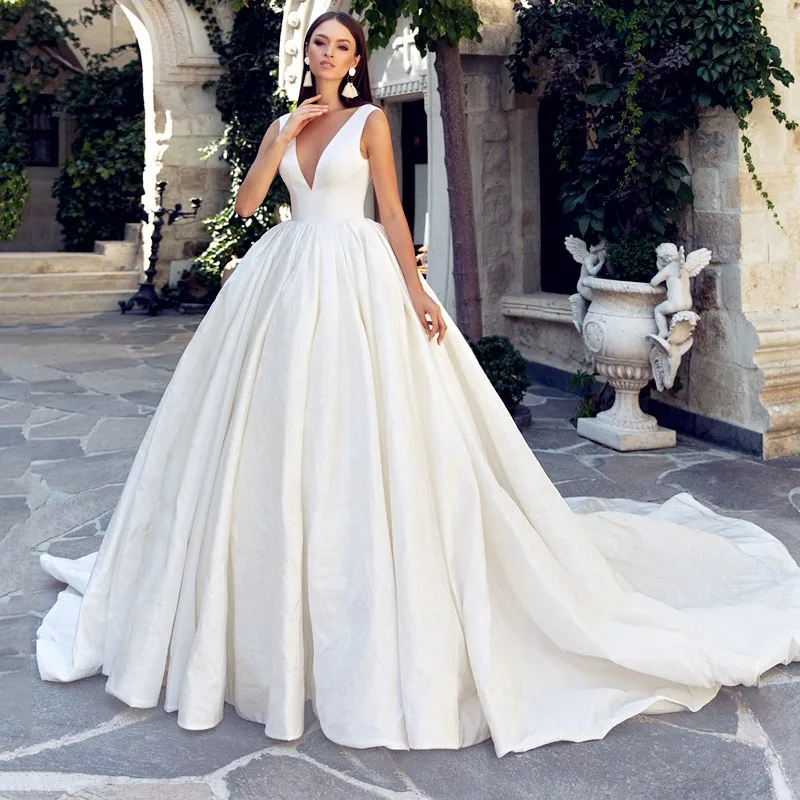 green emerald velvet dress Champagne Designer Wedding Dress from Caroline Castigliano