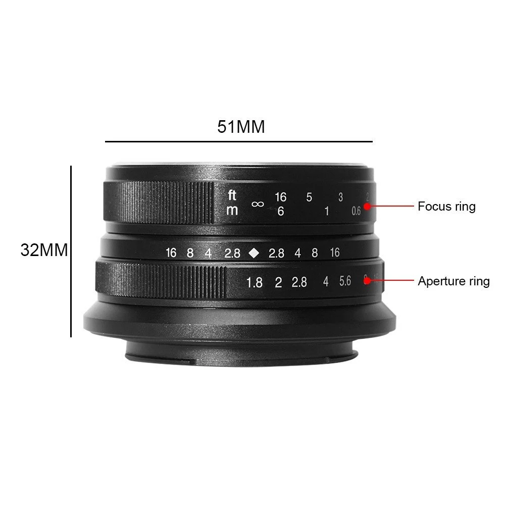 7artisans 25mm F1.8 プライムレンズ マニュアルフォーカス 広角 7artisans 25mm F1.8 プライムレンズ マニュアルフォーカス 広角
